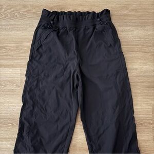 Athleta Charcoal Drawstring Pants